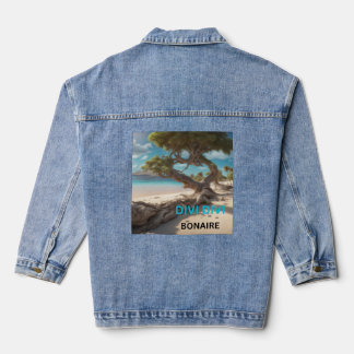 Veste En Jean Divi divi arbre et plage