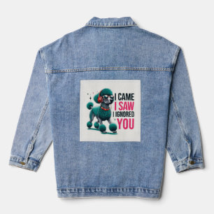 Veste En Jean divorce nonchalant