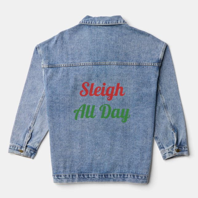 Veste En Jean Dormir toute la journée (Verso)