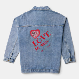 Veste En Jean Double coeur