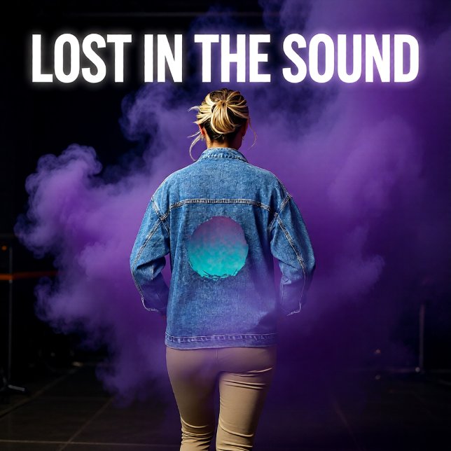 Veste En Jean Douce Statique Entre Les Étoiles (Créateur téléchargé)