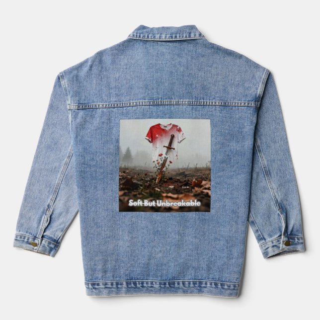 Veste En Jean Doux mais incassable (Verso)