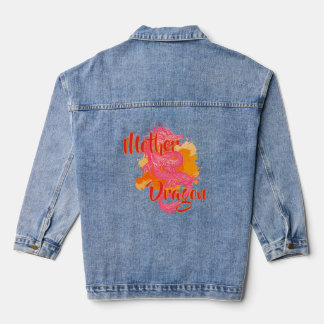 Veste En Jean dragon japonais