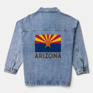Veste En Jean Drapeau de l'Arizona
