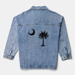 Veste En Jean Drapeau de l'État de Caroline du Sud