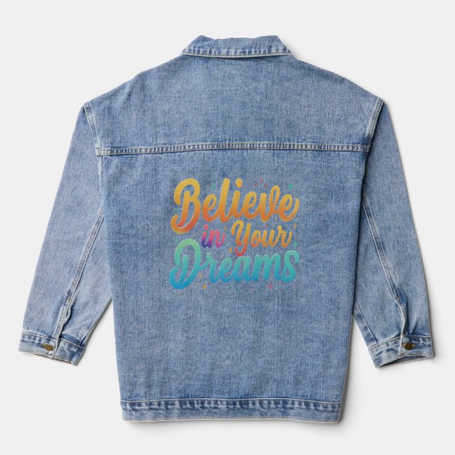 Veste En Jean Dream Chaser Tee (Verso)