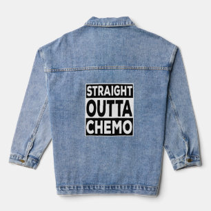 Veste En Jean Droite Outta Chemo