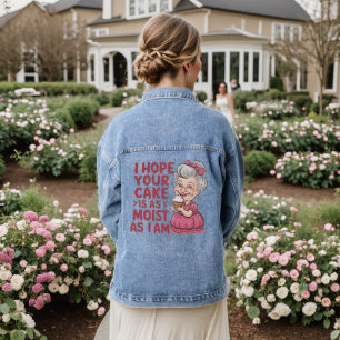 Veste En Jean Drôle Cupcake Baking Grandma cite Cupcake Lover