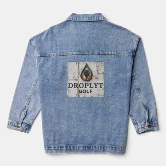 Veste En Jean Droplyt Golf Signature Design Women's Denim Jacket