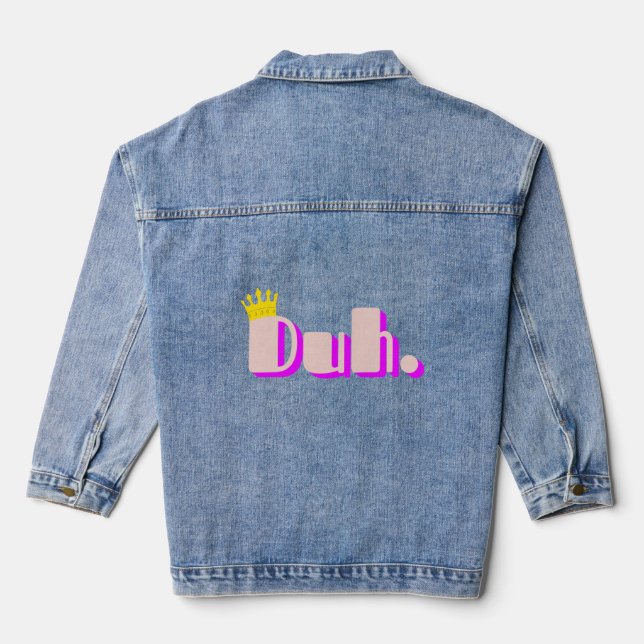 Veste En Jean Duh (Verso)
