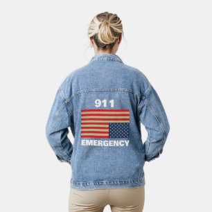 Veste en jean d'urgence 911