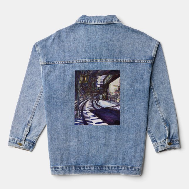 Veste En Jean Dusting the Piano (Verso)