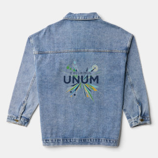 Veste En Jean E Pluribus Unum