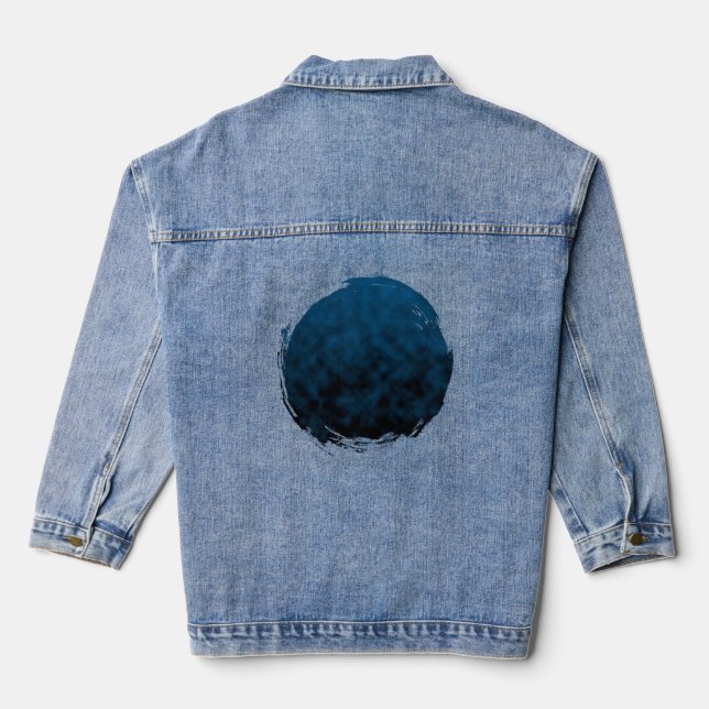 Veste En Jean Écho de la lumière des tranchées (Verso)