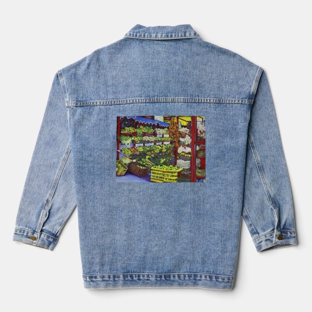 Veste En Jean Eddie’s Market (Verso)