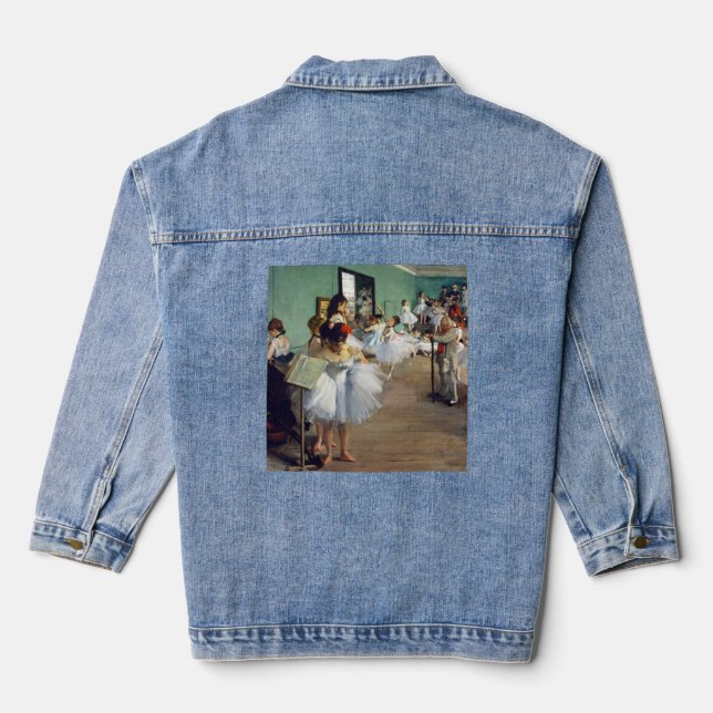 Veste En Jean Edgar Degas - Classe Danse (Verso)