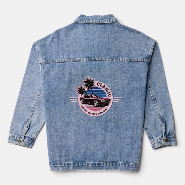 Veste En Jean Édition limitée classique  (Verso)