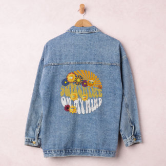 Veste En Jean Elegant Sunshine on my Mind