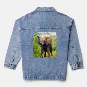 Veste En Jean Eléphant sauvage
