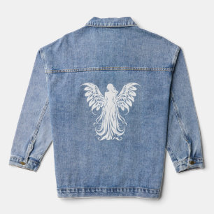 Veste En Jean Emblème éthérée radiante blanche Beauté angélique