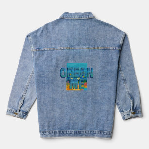 Veste En Jean Emmène-moi dans l'océan