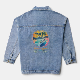 Veste En Jean Emmenez-moi en Méditerranée | Vacances en croisièr