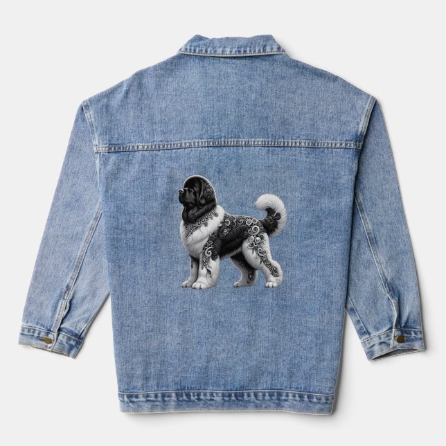 Veste En Jean Encore un tatouage (Verso)