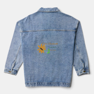 Veste En Jean enterrement de vie de jeune fille ajoutez nom date