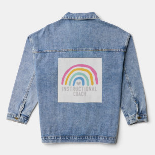 Veste En Jean Entraîneur pédagogique : Arc-en-ciel de l'apprenti