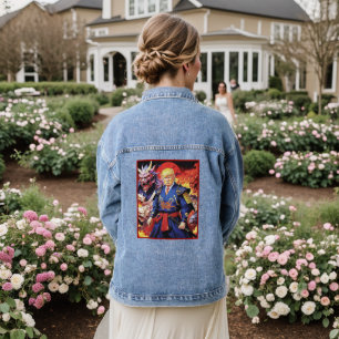 Veste En Jean Epic Trump Samurai Anime