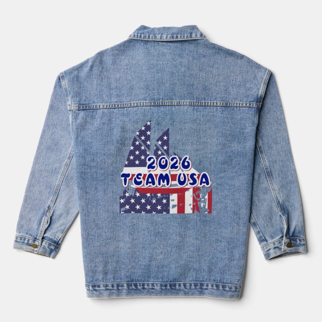 Veste En Jean Esprit Américain  (Verso)