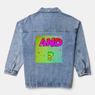 VESTE EN JEAN ET LA?