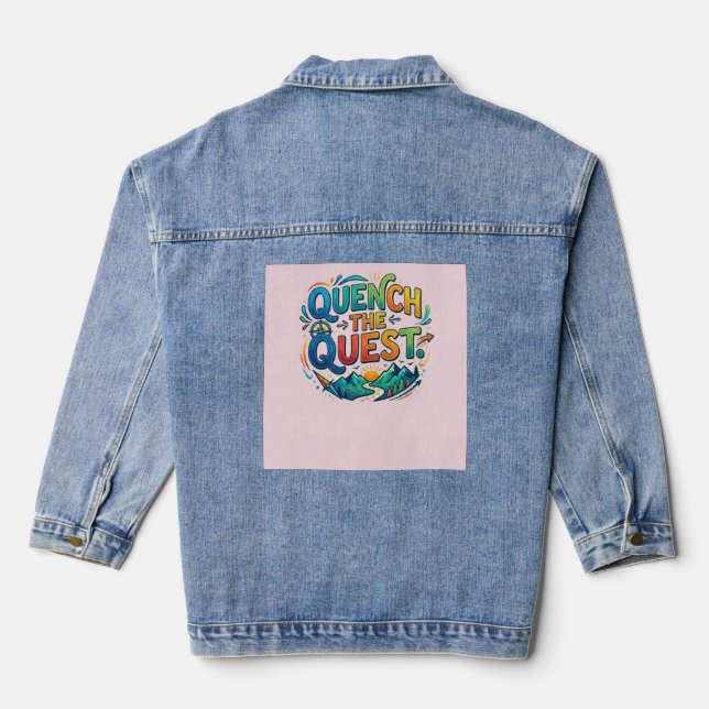 Veste En Jean Étanchez la Quête (Verso)