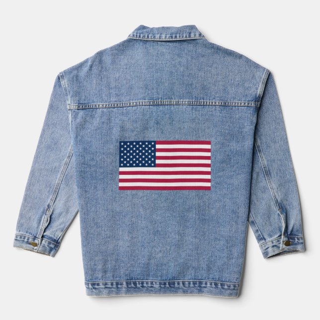 Veste En Jean États-Unis d'Amérique (Verso)