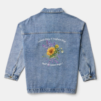 Veste en jean Été magique
