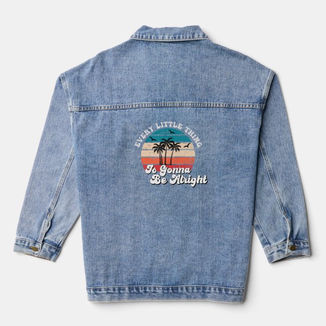 Veste en jean 'Every Little Thing'  (Verso)