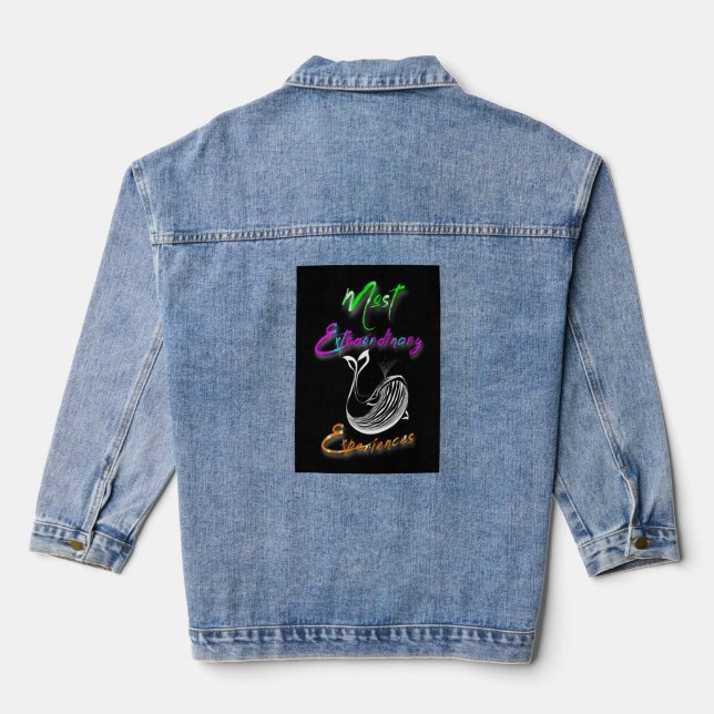 Veste En Jean Expériences les plus extraordinaires (Verso)