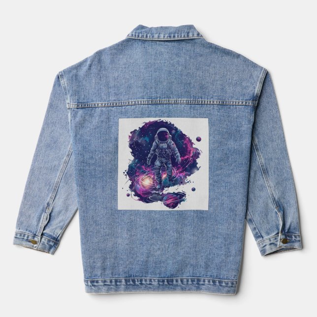 Veste En Jean explorateur galactique (Verso)