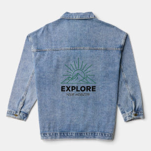 Veste En Jean Explorez Votre Horizon
