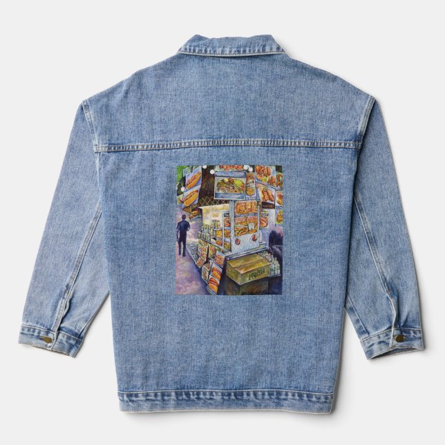 Veste En Jean Extraordinary Artistic Workload (Verso)