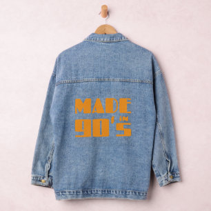 Veste En Jean Fabriqué dans les années 90
