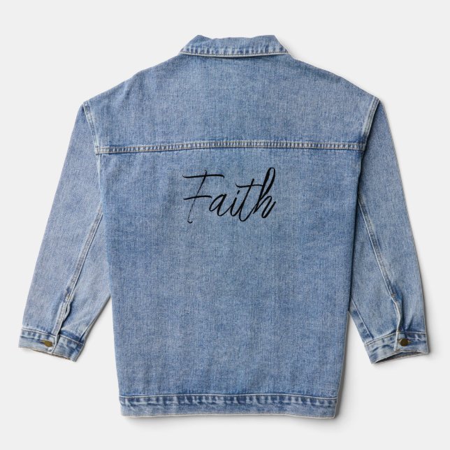 Veste En Jean "Faith" Jean jacket (Verso)