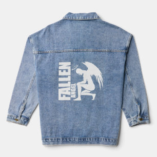 Veste En Jean Fallen Angel Fallen Angel Sky Hell Angel Ailes