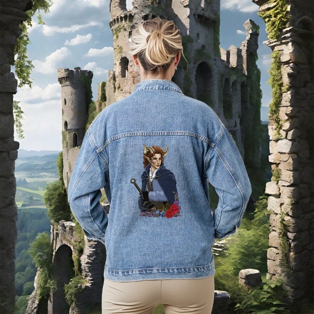 Veste En Jean Faun Horned Fae Fantasy  (Créateur téléchargé)