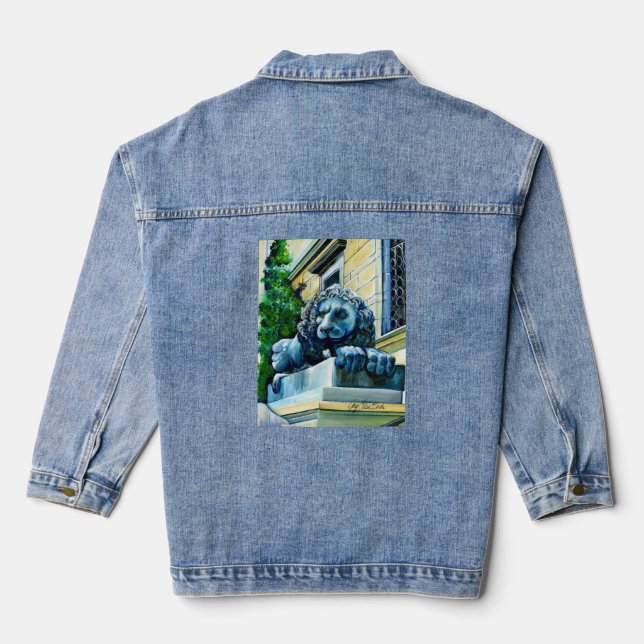 Veste En Jean Feline Estemée (Verso)
