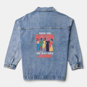 Veste En Jean Feminisme Female Empowerment Pro-choice Pro Aborti