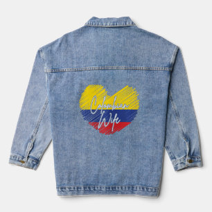 Veste En Jean Femme Colombienne Femme Colombienne, Colombie Patr