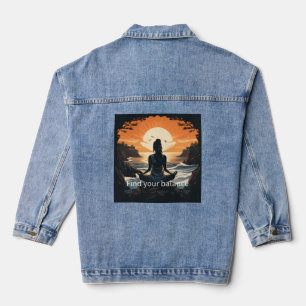 Veste En Jean Femme Denim, Jean Jacket - Méditorialiste, coucher
