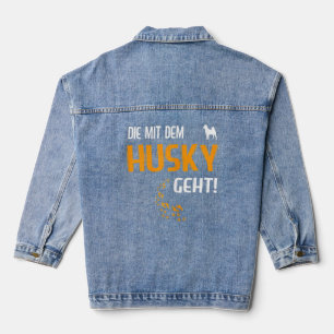 Veste En Jean Femme Dog Outfit Mama Die Mit Dem Husky