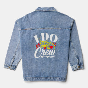 Veste En Jean Femme I Do Crew Mariage Bride Team Juste Mar
